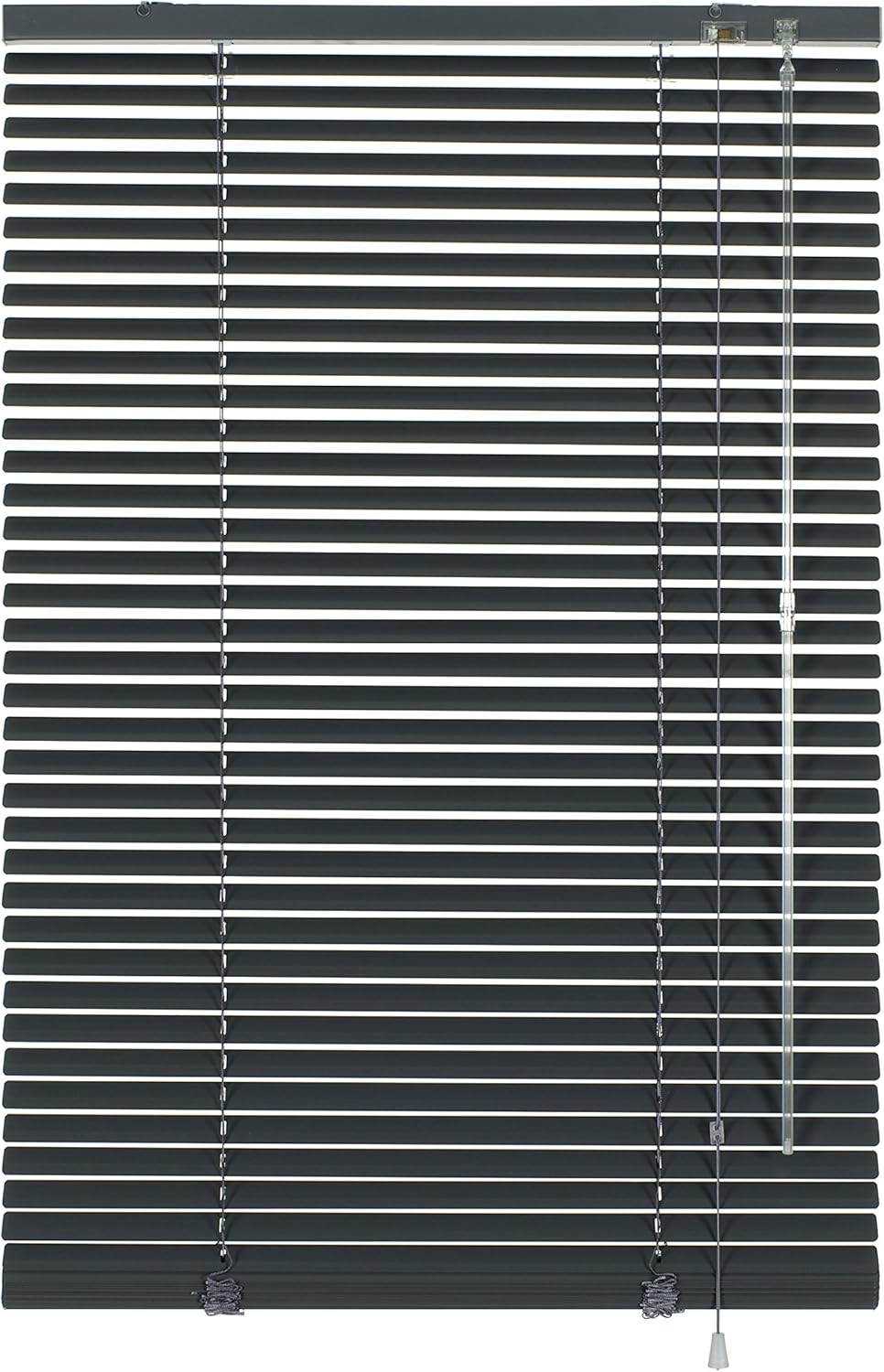 Gardinia Veneziana Alluminio 140x175cm, Grigio Ardesia