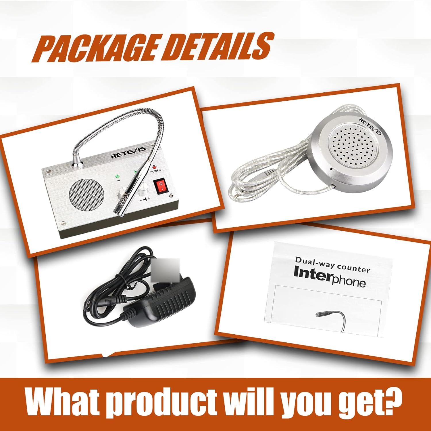 Retevis RT9908 Sistema Citofono Finestra Bidirezionale - immagine 9