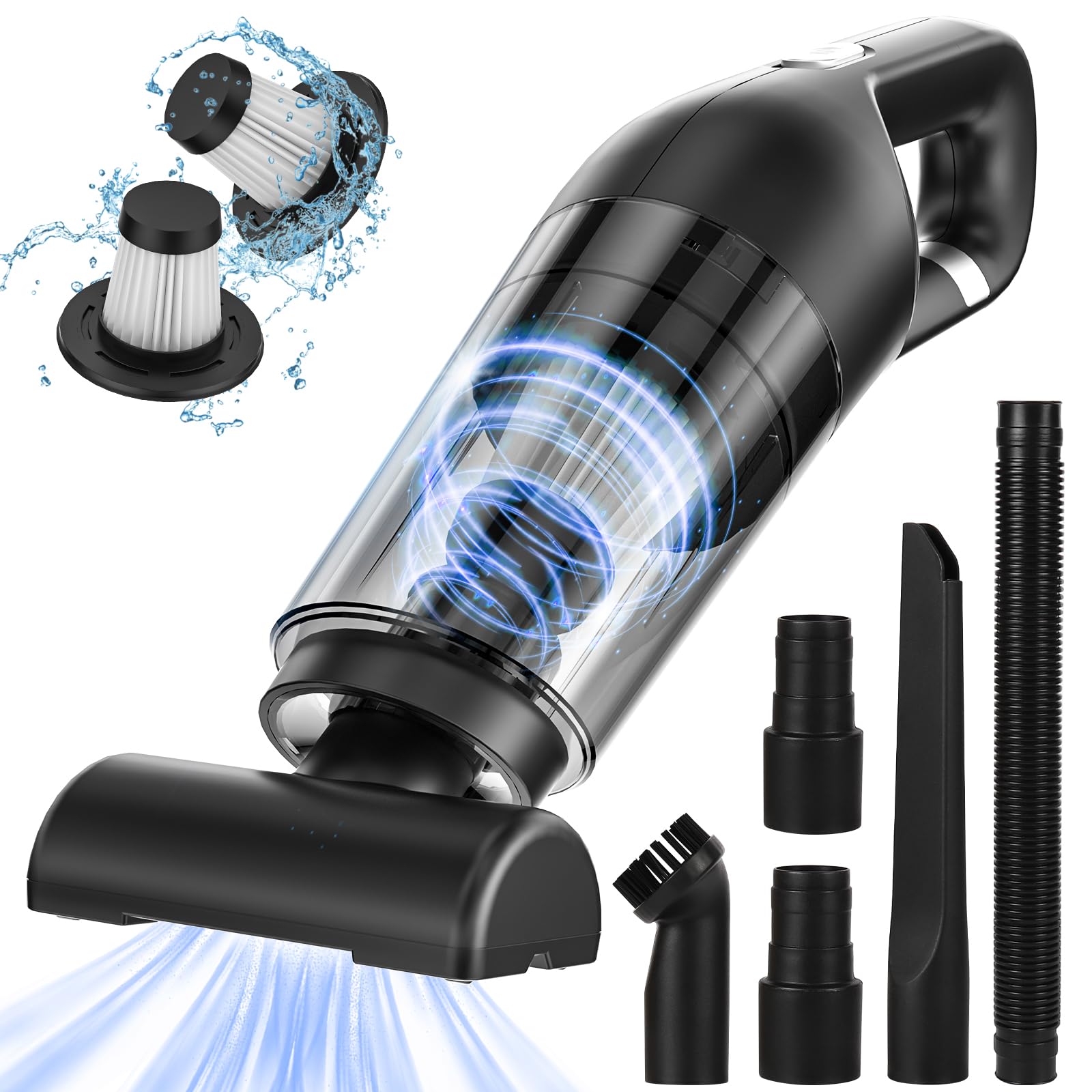 Czemo Aspirabriciole Senza Fili Potente 9000pa 120W