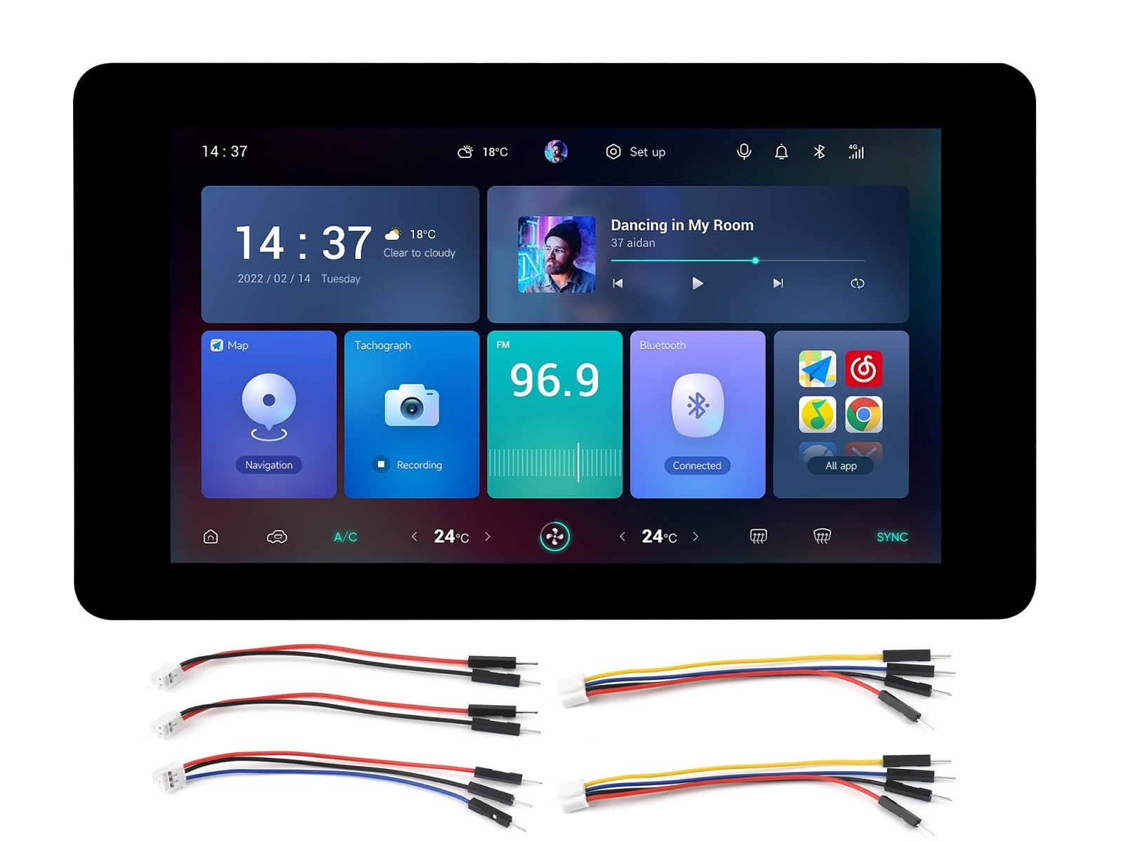 Waveshare ESP32-S3 - Display Touch Capacitivo 7 Pollici