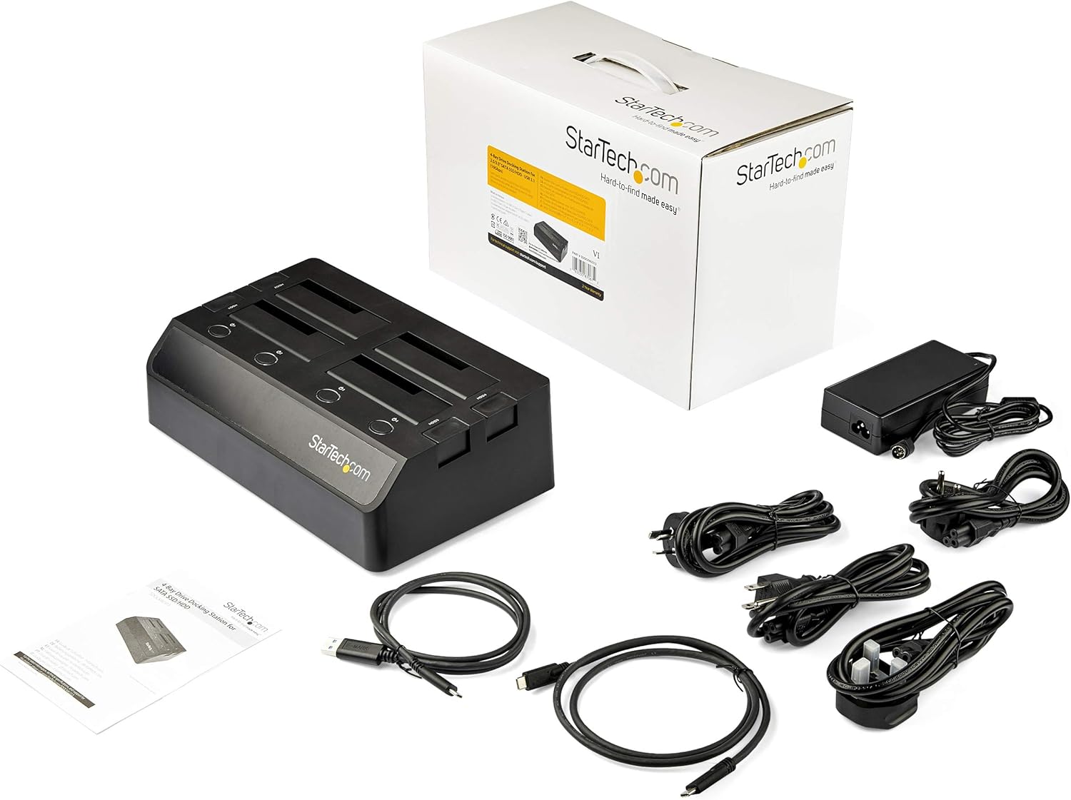 Startech.com Docking Station per 4 HDD/SSD SATA - immagine 5