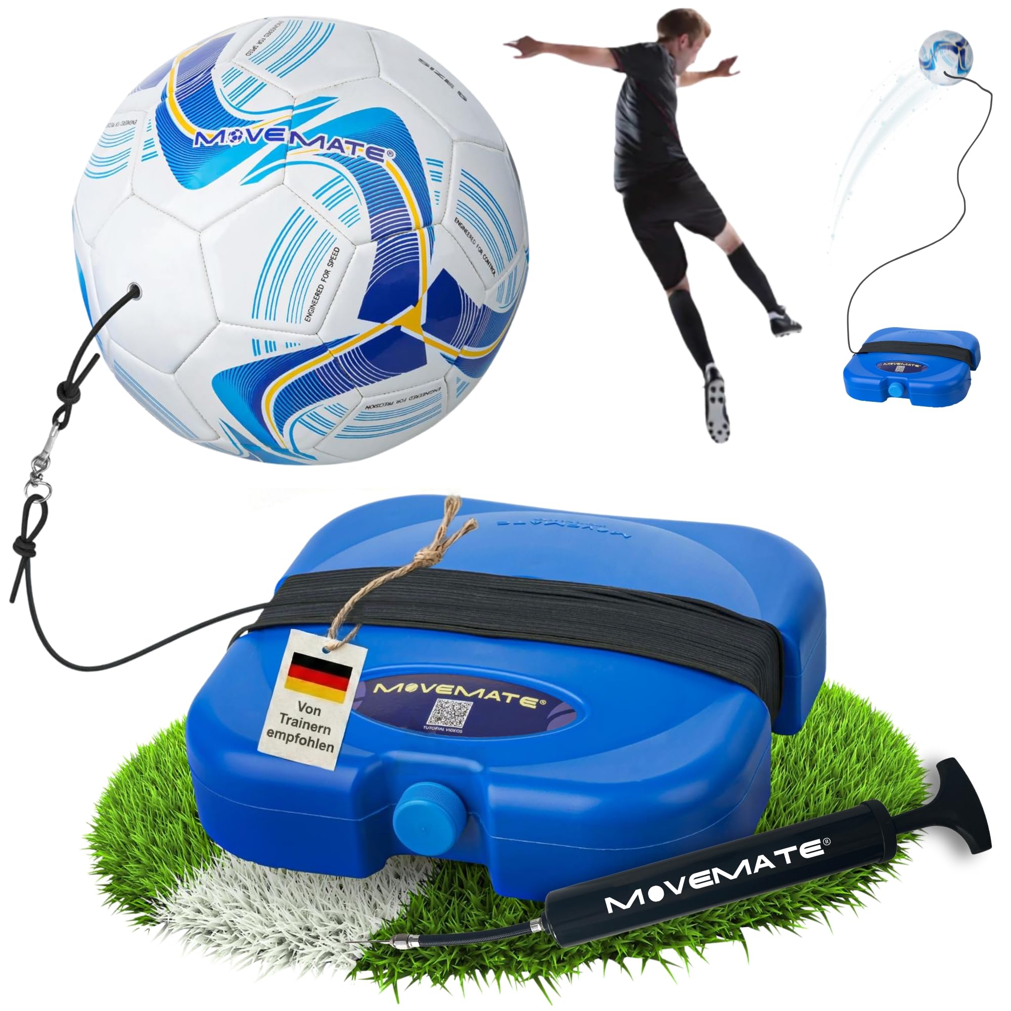 Movemate Set di Allenamento per Calcio con Corda