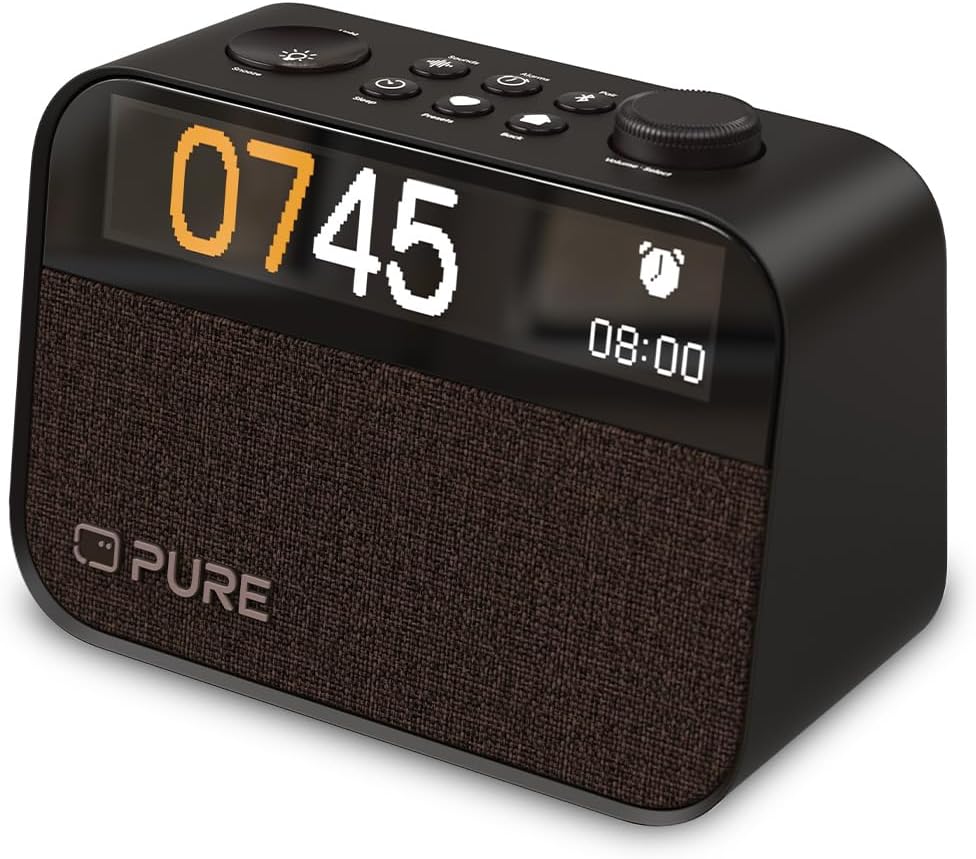 Pure Moment - Sveglia Digitale DAB+/FM, Nero