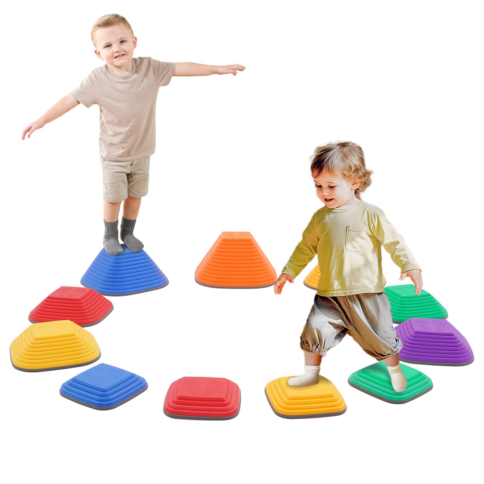 Pietre di Bilanciamento Bambini - 11PCS Stepping Stones