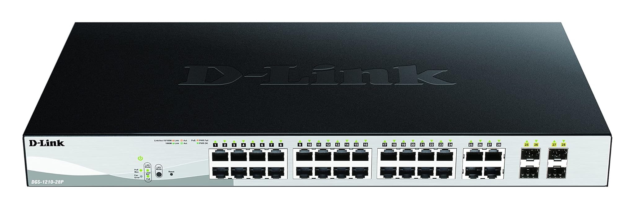 D-link DGS-1210-28P/E Smart+ Switch Gestito 28 Porte Gigabit
