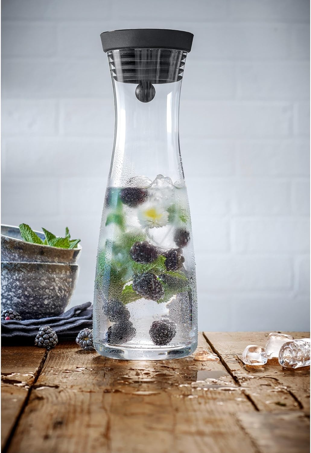 Wmf 617706610 Caraffa d'Acqua Basic 1.0L, Nera - immagine 4