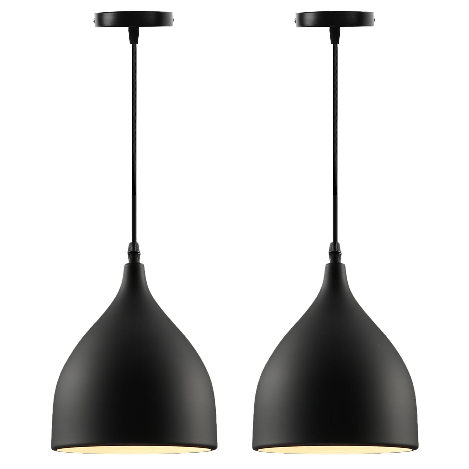 Lampadario Industriale Vintage 2 Luci Ø17cm