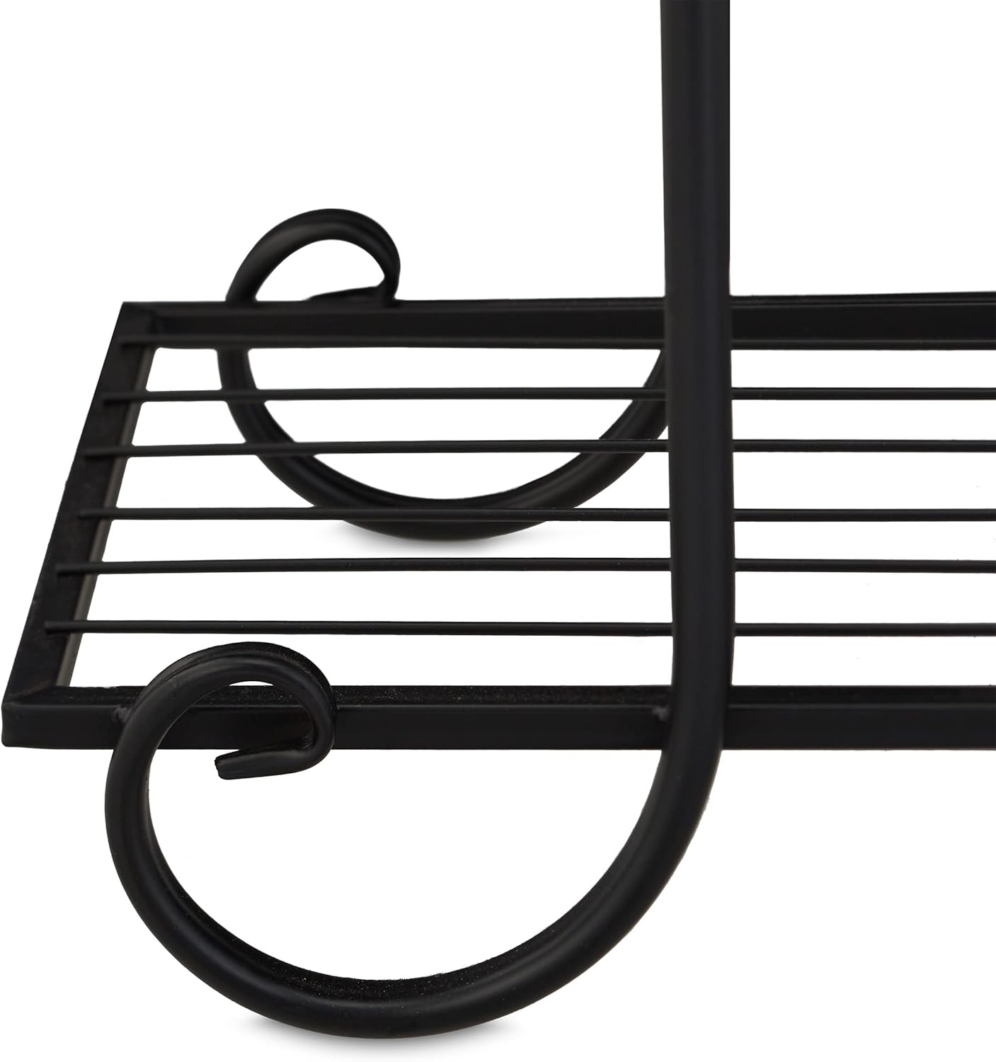 Relaxdays Scaffale Portavasi 5 Ripiani 75x56x23cm Nero - immagine 8