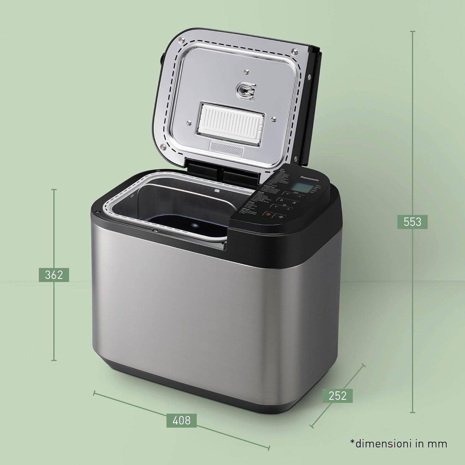 Panasonic SD-YR2550SXE Macchina per il Pane - immagine 9