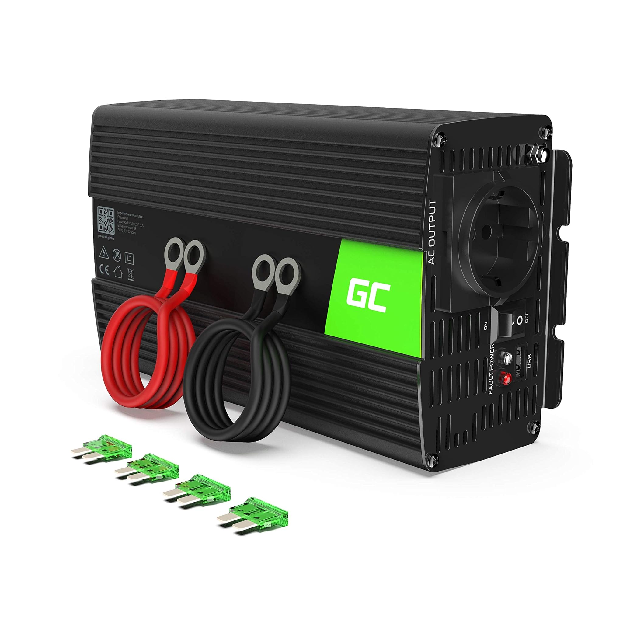 Green Cell Inverter 1000W/2000W 24V 220V Onda Modificata