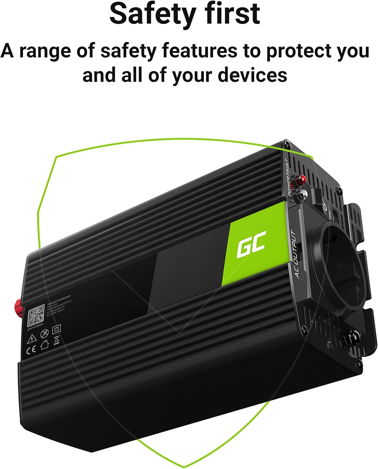 Green Cell Inverter 1000W/2000W 24V 220V Onda Modificata - immagine 8