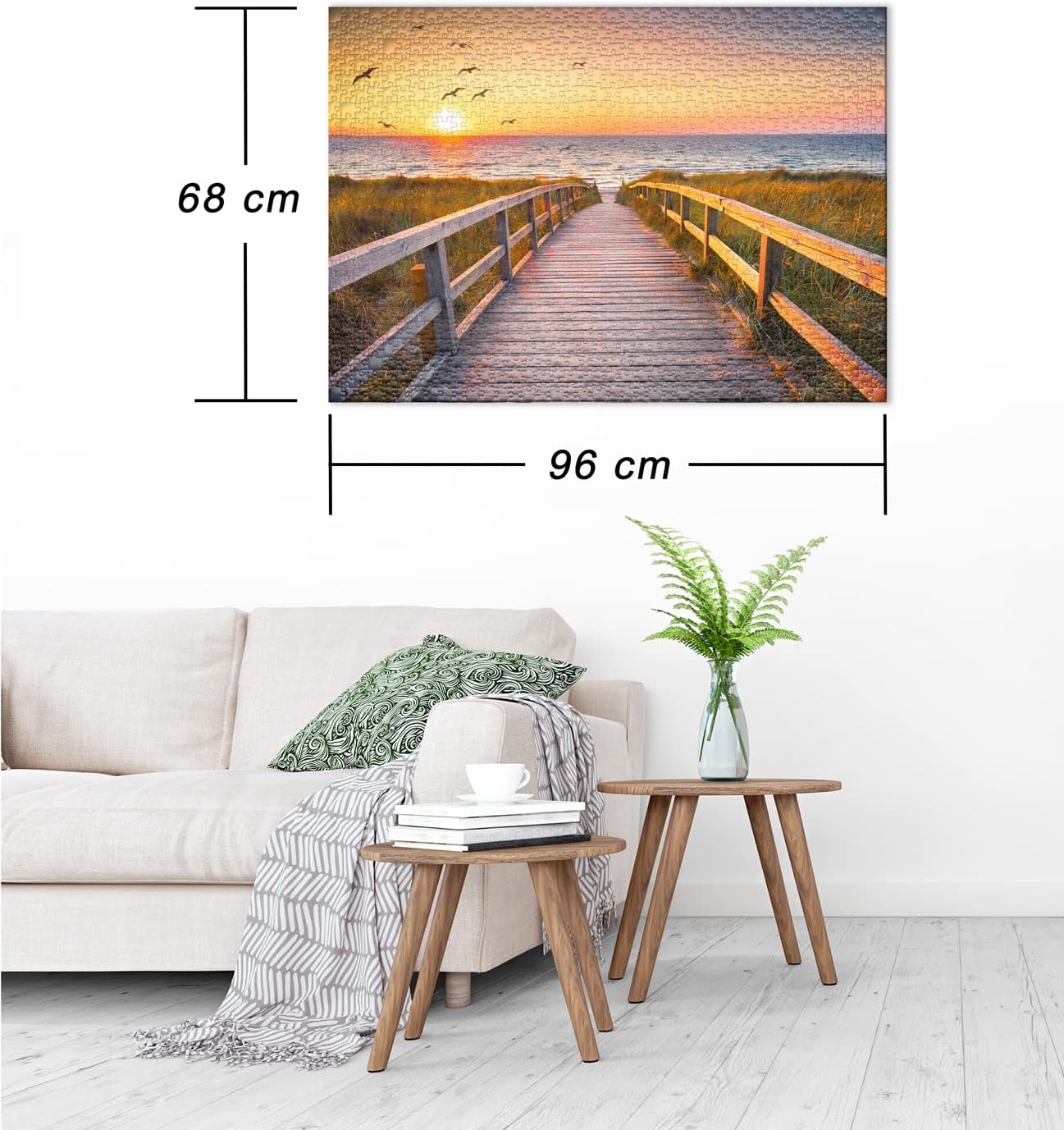 Ulmer Puzzleschmiede - Puzzle 'Ora serale su Sylt' 2000 Pezzi - immagine 3