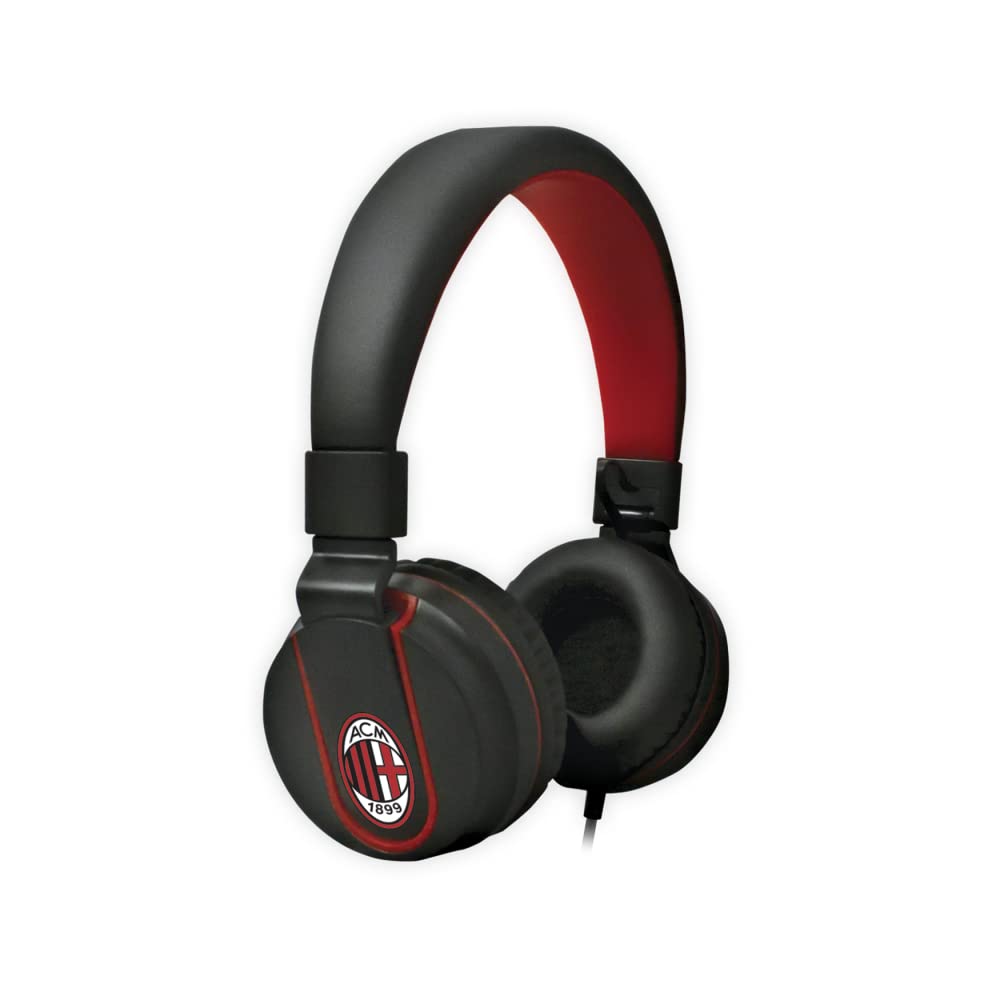 Ac Milan IP952 Cuffie Stereo con Filo 1.5m