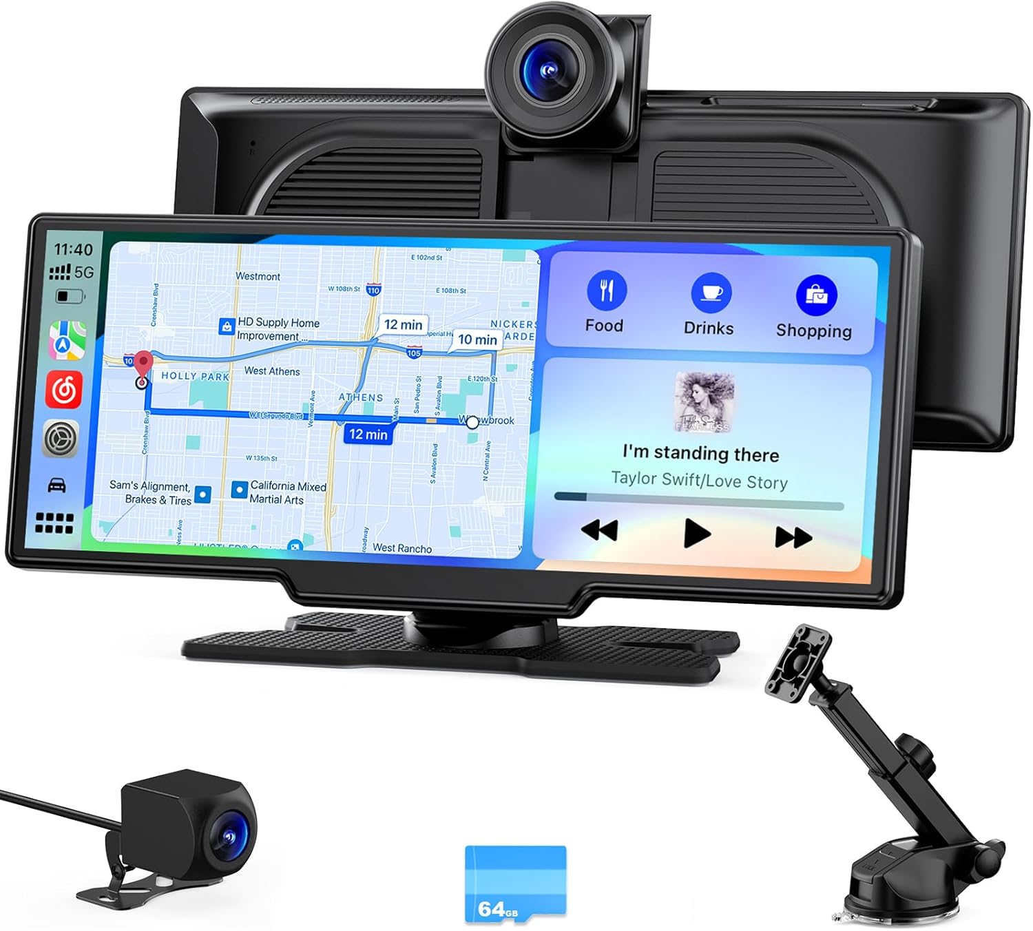 Avylet Schermo Auto 9.26" Wireless Carplay e Android Auto - immagine 1