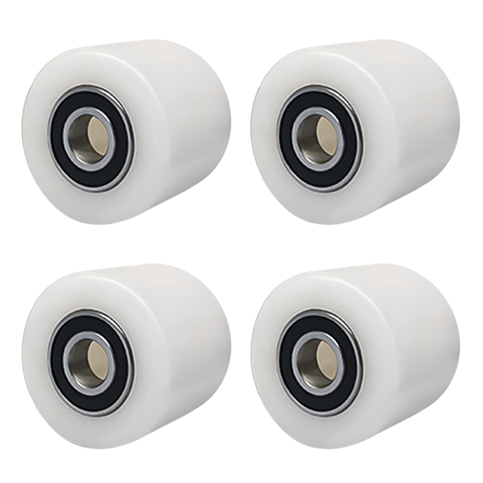 4 Ruote per Carrello Sollevatore Nylon 80x70mm