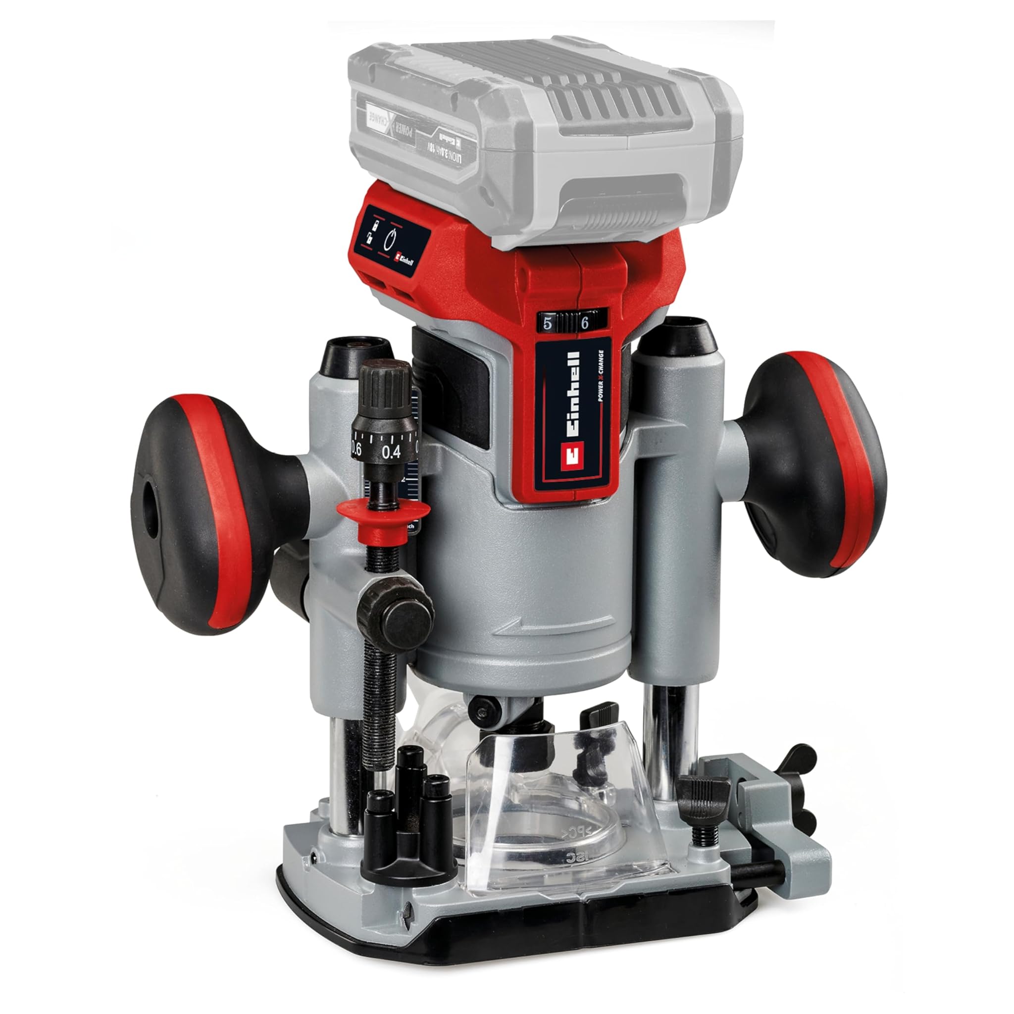 Einhell Set Fresatrice a Batteria TP-RO 18 Li BL-Solo