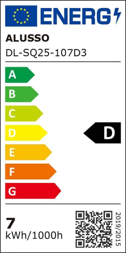 Alusso Faretti LED da Incasso Dimmerabili 7W, Set 6 - immagine 10