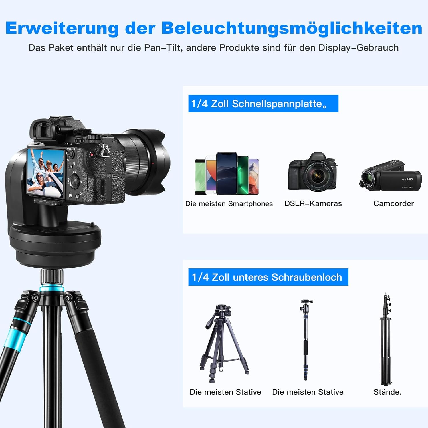 Soonpho M2 - Testa Motorizzata per Treppiede 360° - immagine 6