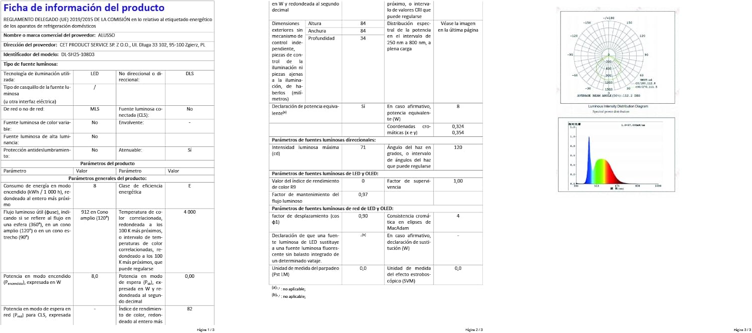 Alusso Faretto LED da incasso ultra piatto 8W, set 6 - immagine 9