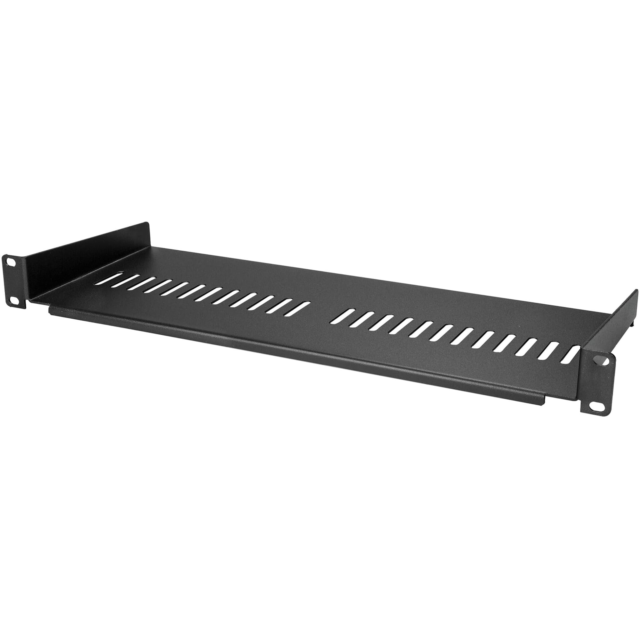Startech.com Scaffale 1U per Server Rack 19" - Nero