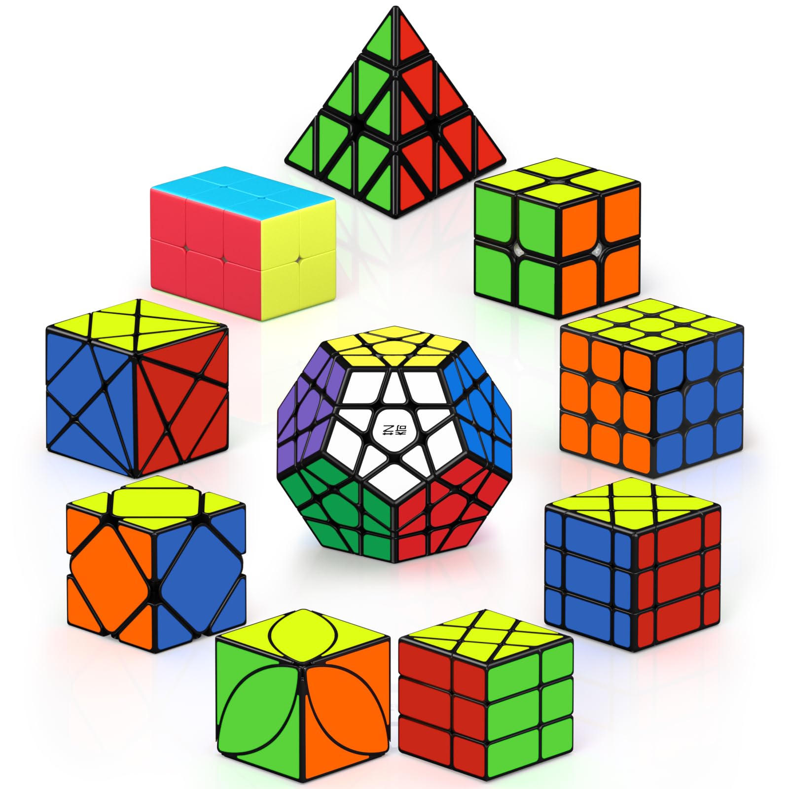 Roxenda Speed Cube Set [10 Pack]