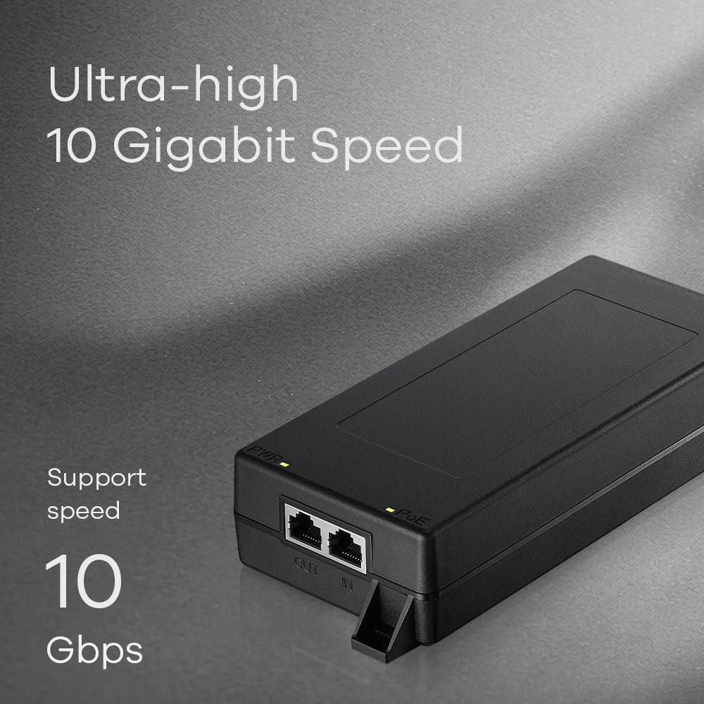 Zyxel Injector 1-10G MultiGig 802.3bt PoE++ - immagine 2