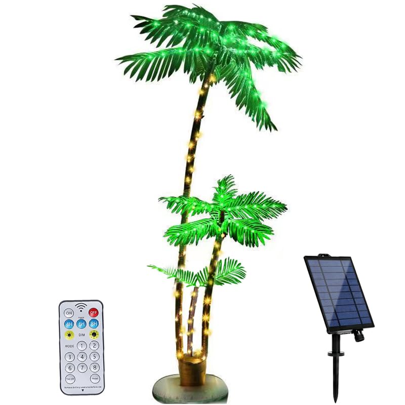 Hawofly Albero a LED Solare da Esterno 180cm