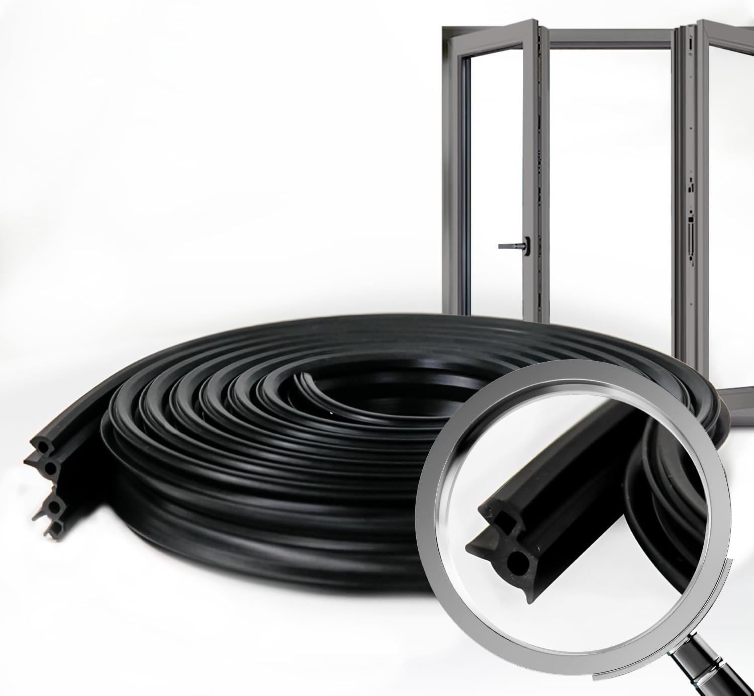 Paraspifferi S-1125 EPDM Nero 50m - immagine 1