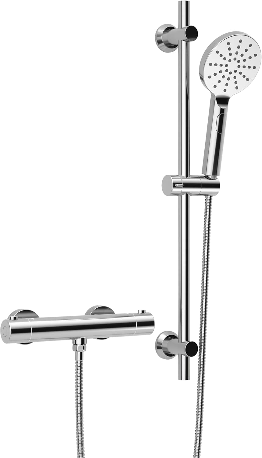 Görbach Miscelatore Termostatico per Doccia Cromato