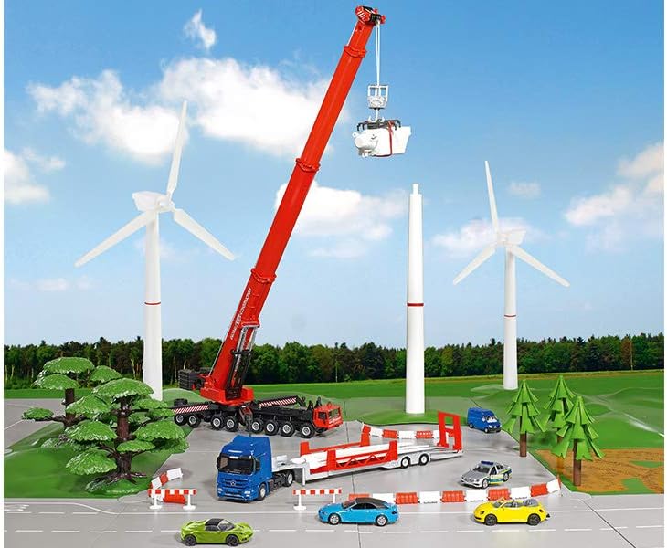 Siku 4311 - Gru Gigante Mega Lifter 1:55, Rosso - immagine 5