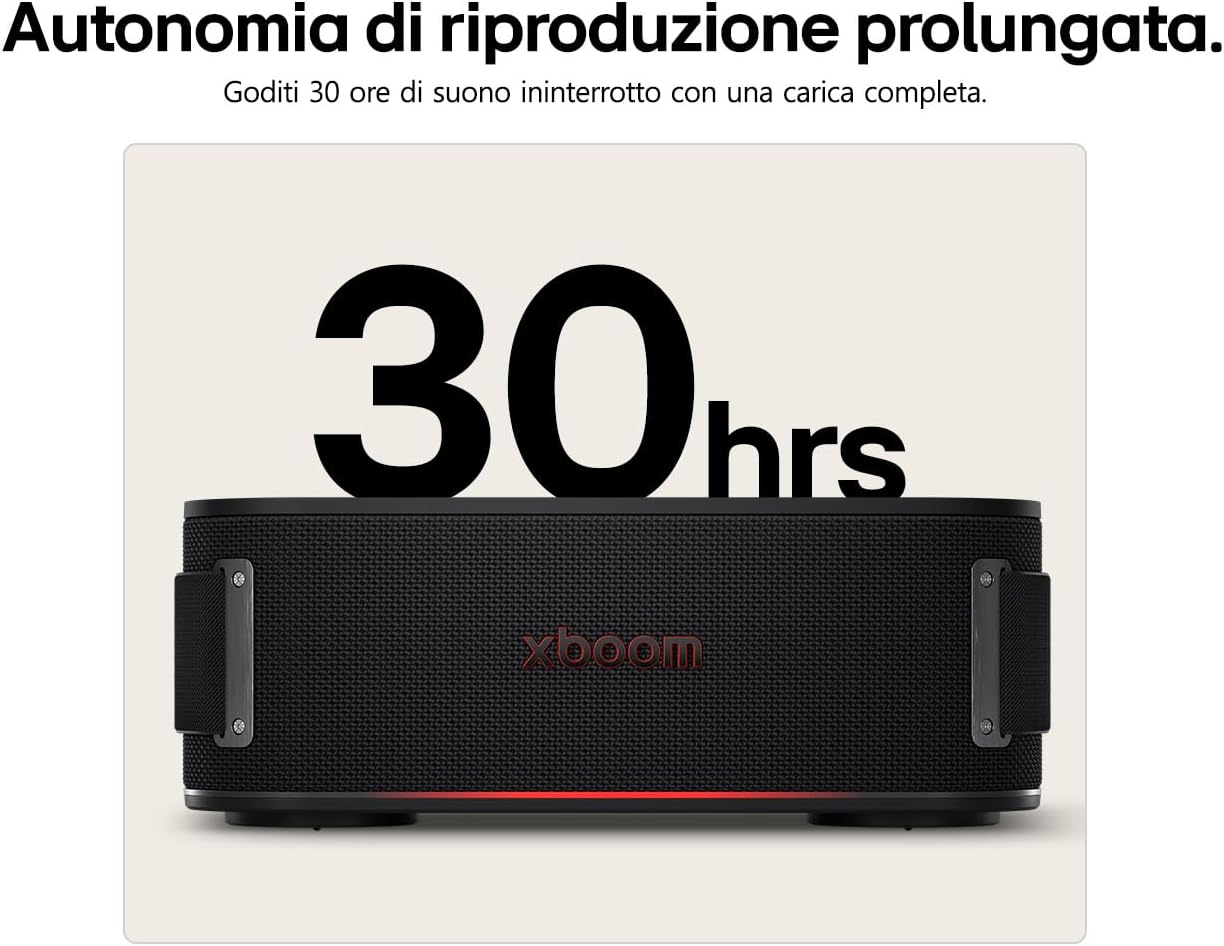 Lg xboom Bounce - Speaker Bluetooth Portatile 30h - immagine 6