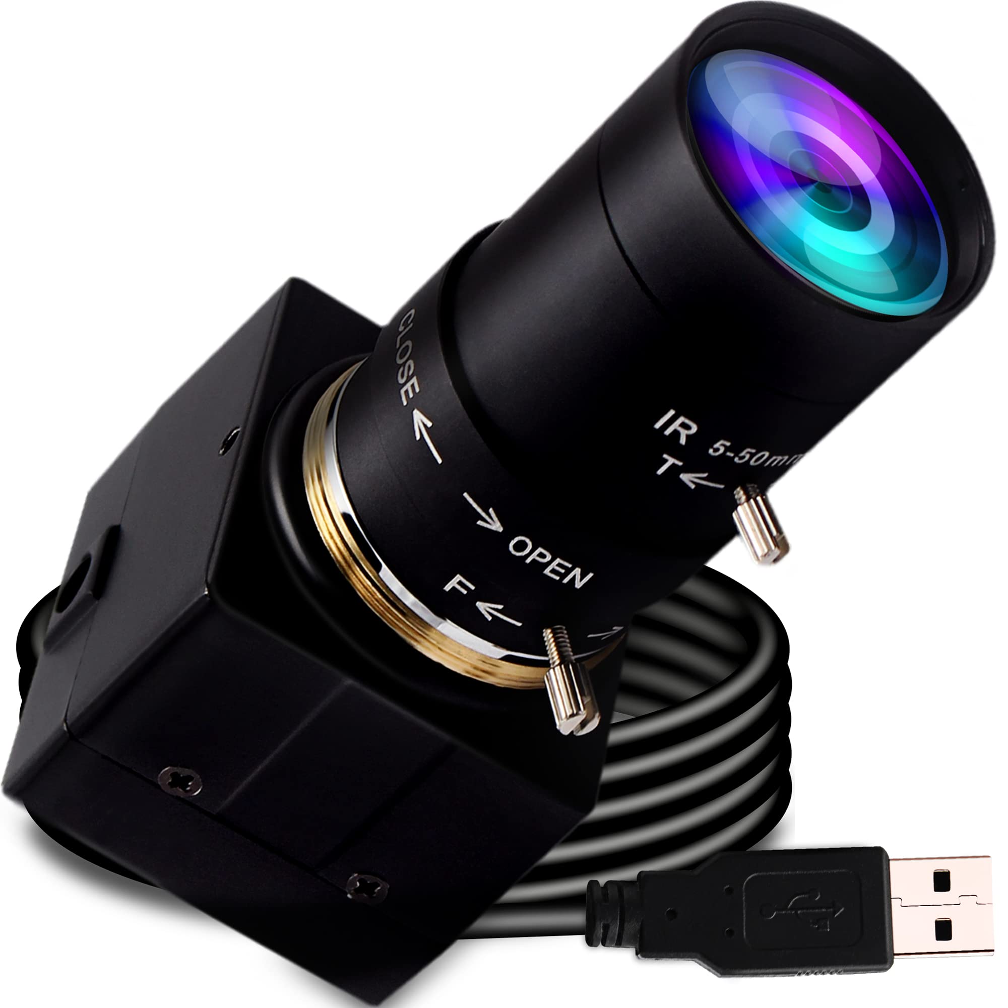 G Varifocal - Telecamera USB 2MP 10X Zoom Ottico