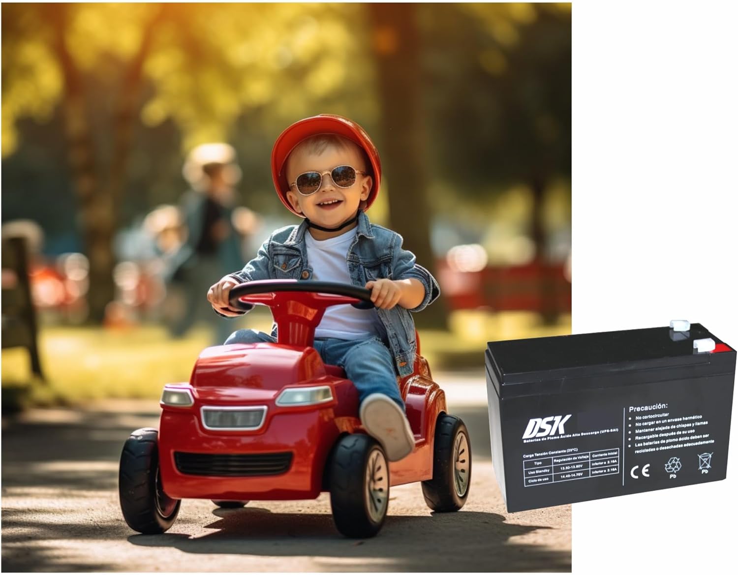 DSK 6V 3,2Ah 10319, Nero - immagine 3