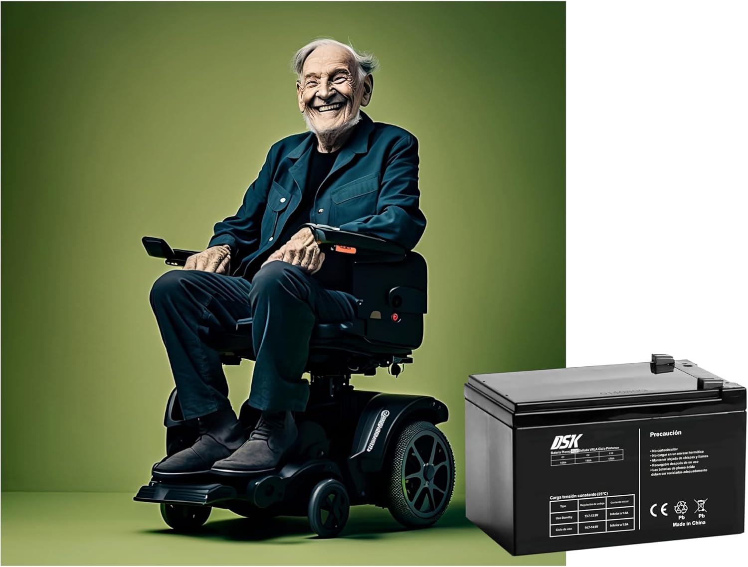 DSK 6V 3,2Ah 10319, Nero - immagine 4