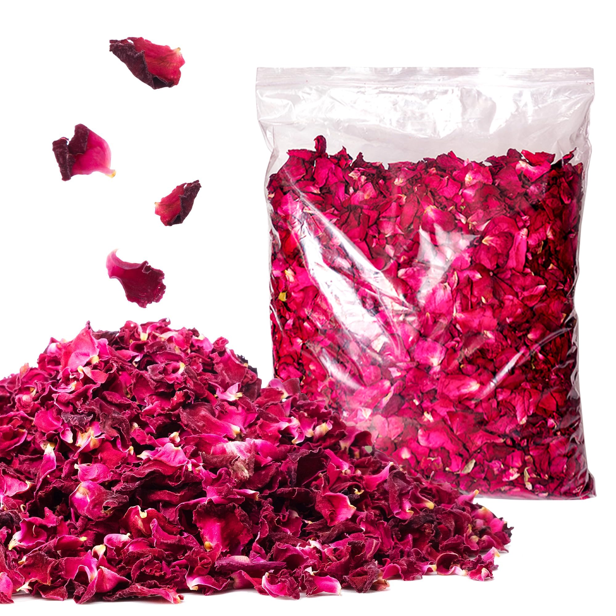 Caitang Petali di Rosa Essiccati Naturali 300g