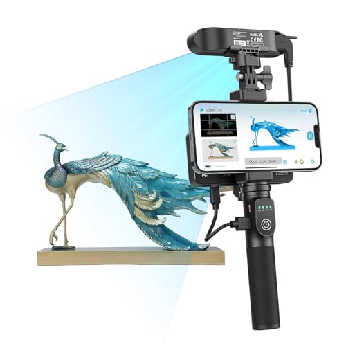 Creality 3D Scanner Ferret Pro, scanner 3D ufficiale CR Scan Ferret Pro, scansione wireless, tracciamento anti-vibrazione, scansione a colori veloce, precisione di 0,1 mm