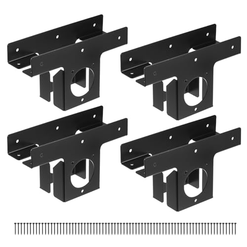 QUARKZMAN 8pz Staffe Angolari a T 3 Vie Nere