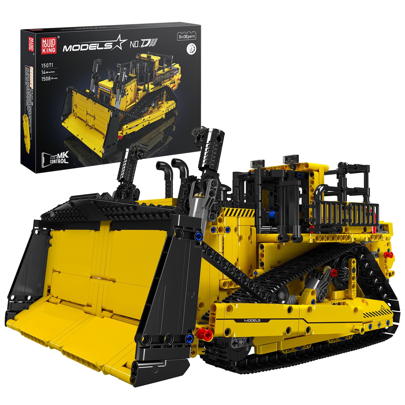 Mould King 15071 - Bulldozer Telecomandato con Motore
