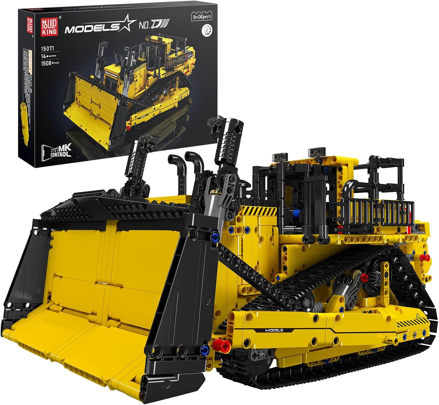 Mould King 15071 - Bulldozer Telecomandato con Motore - immagine 1