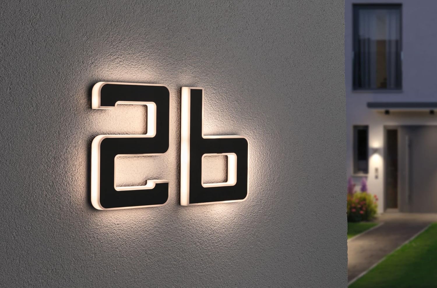 Paulmann 94651 - Numero Civico a LED Solare, Nero - immagine 10