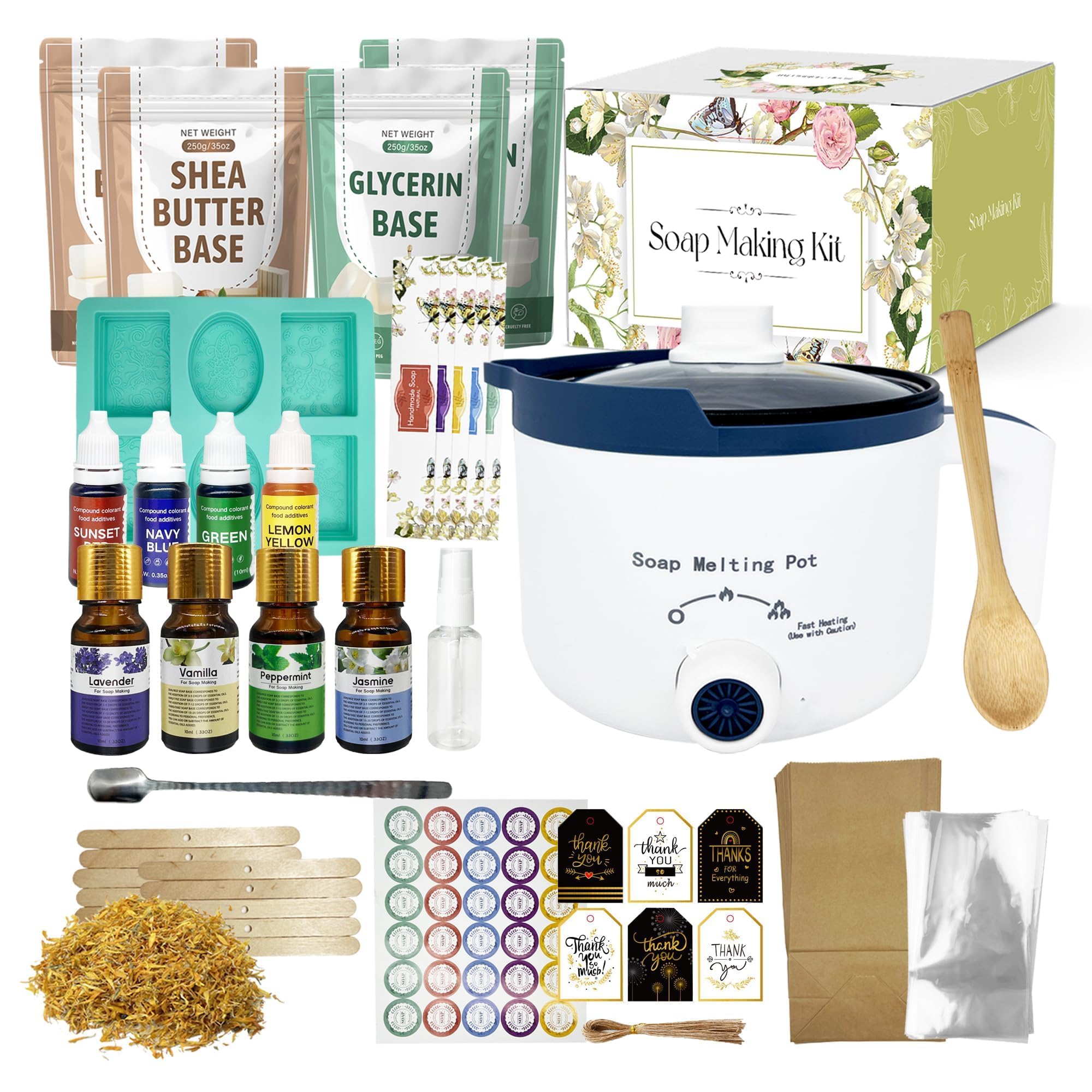 Lfisgnn Set Fai da Te per Produzione Sapone (Medio)