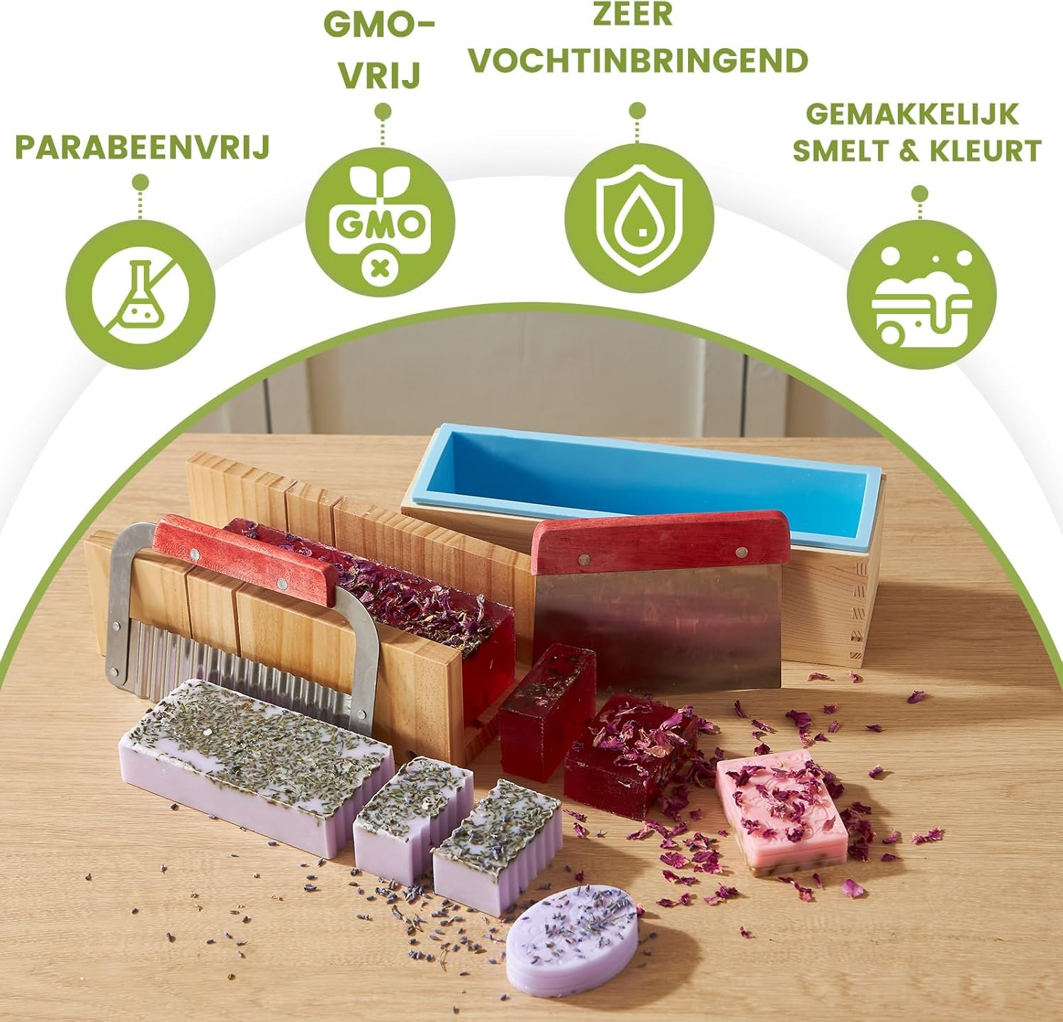 Lfisgnn Set Fai da Te per Produzione Sapone (Medio) - immagine 6