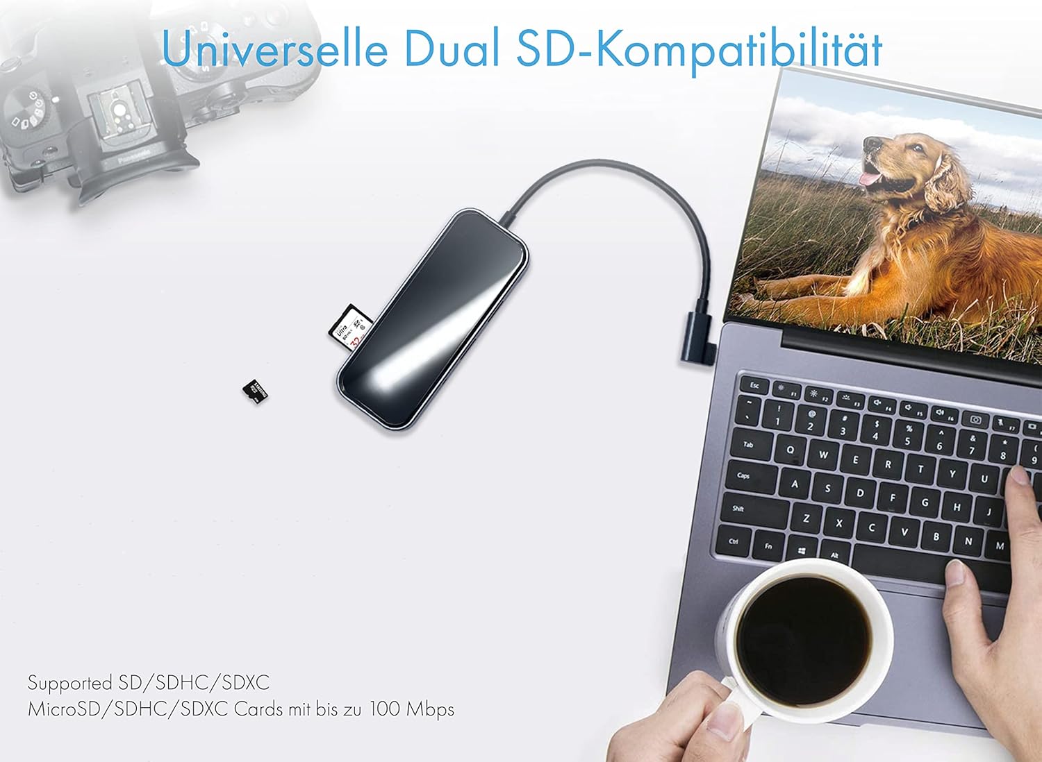 Icy Box Docking Station USB-C 8 in 1 - immagine 4