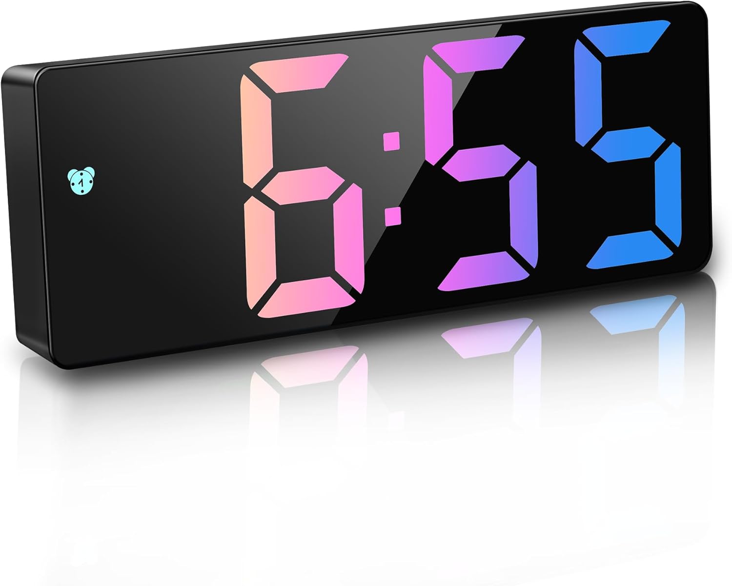 Jqgo Sveglia Digitale da Comodino con Ampio Display LED - immagine 1