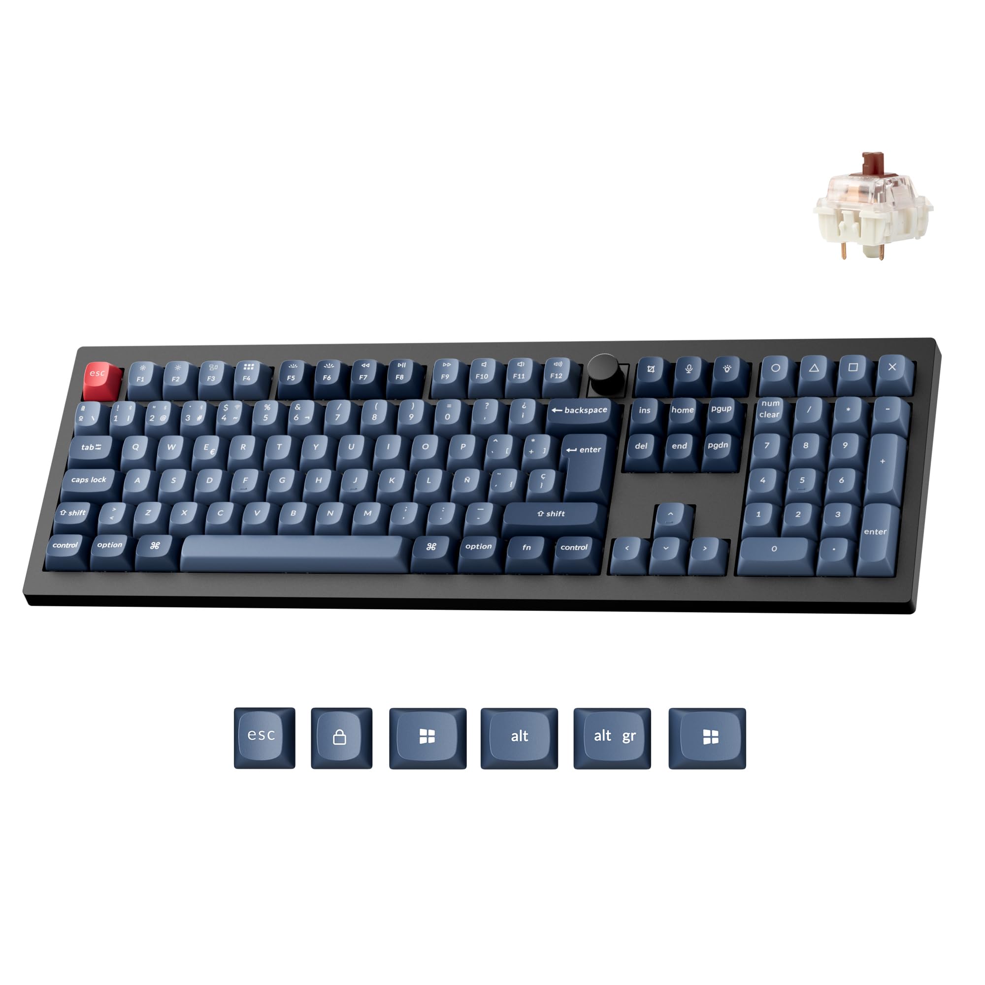 Keychron V6 MAX - Tastiera Meccanica Gaming Wireless