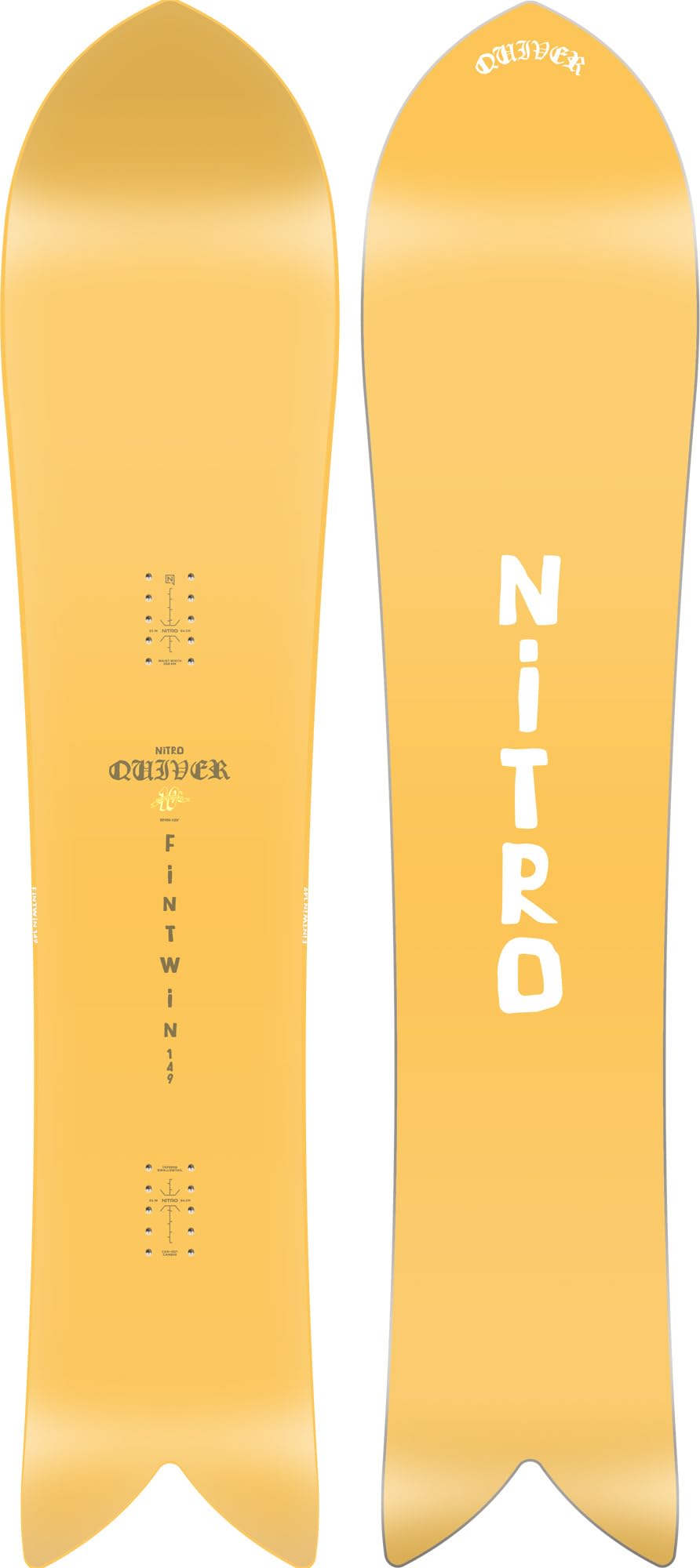 Nitro Fintwin Board '25 - Quiver Series | Velz