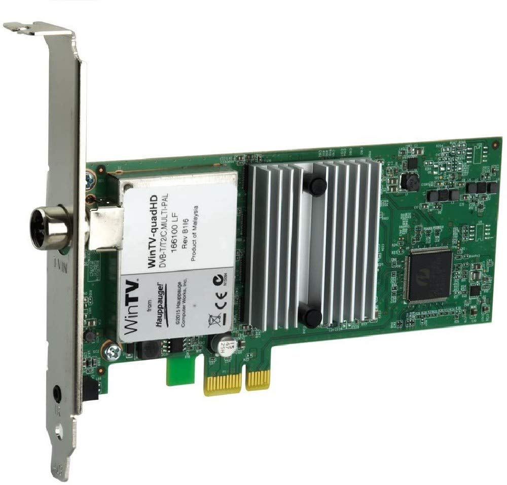 Hauppauge, ricevitore TV 3875199 Wintv-quadHD PCIe – verde