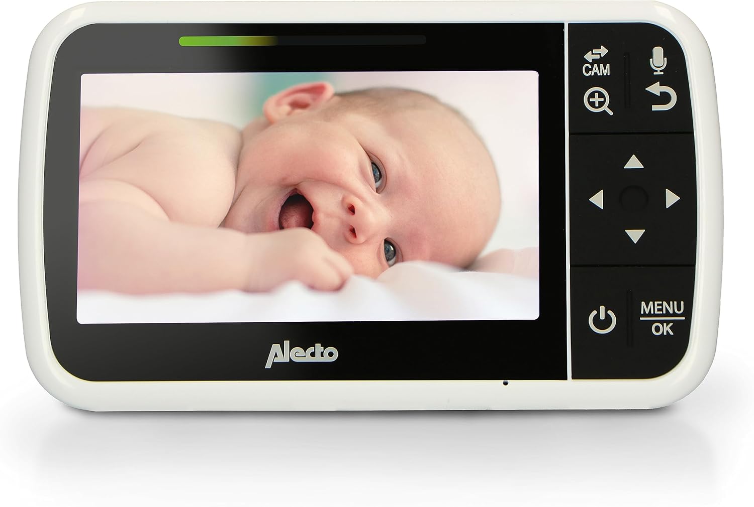 Alecto DVM149GN - Babyfoon met camera - Temperatuurweergave - Wit-Groen - immagine 6