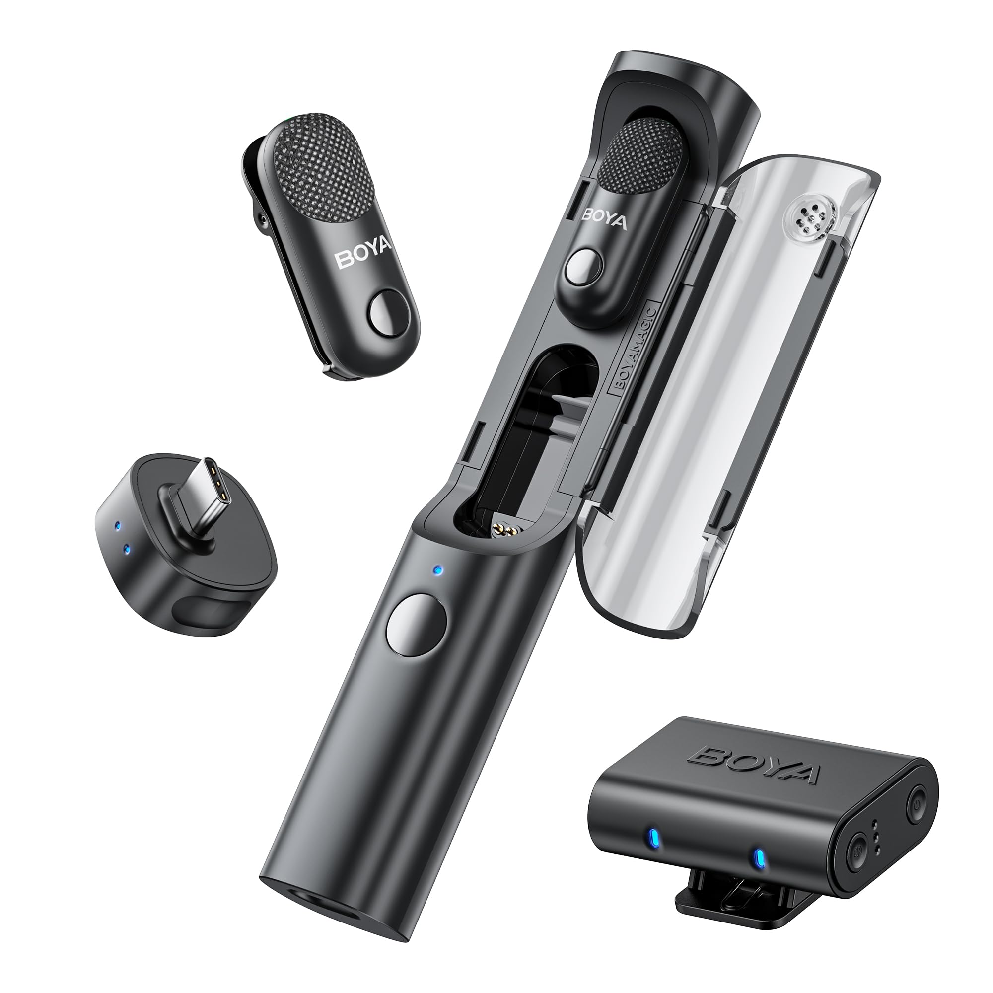 Boya Magic Microfono Wireless a Clip Portatile