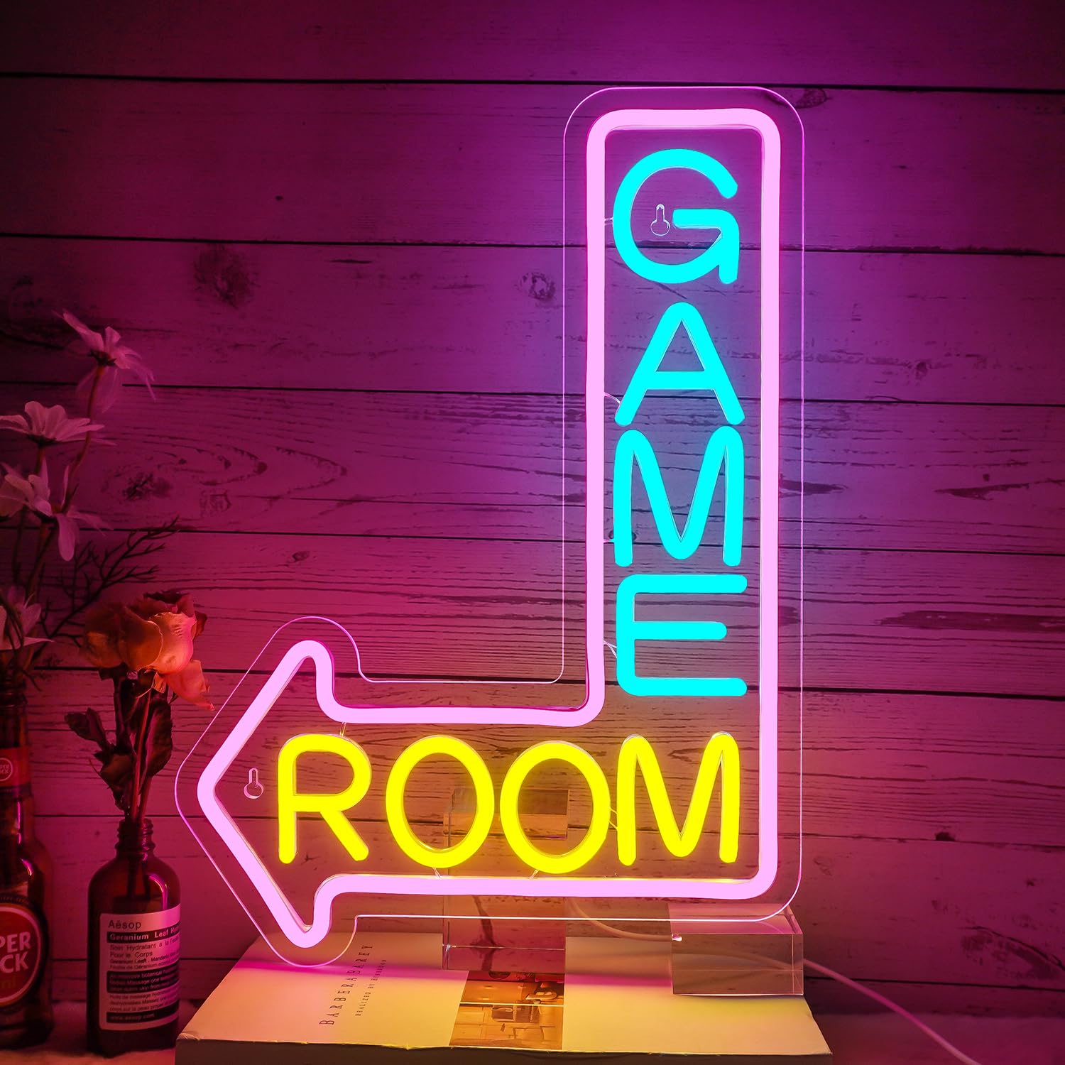 Noxet Game Room Insegne al Neon Colorate Dimmerabili